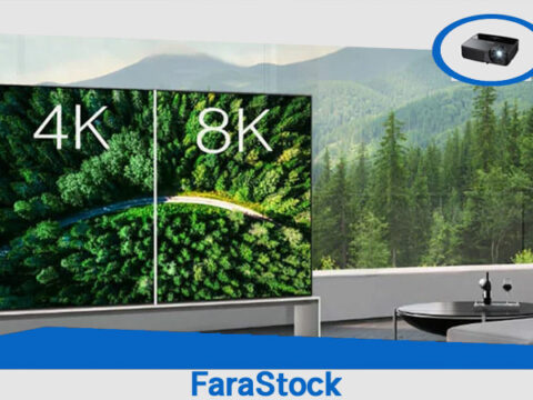 مقایسه رزولوشن 1080p و 4K