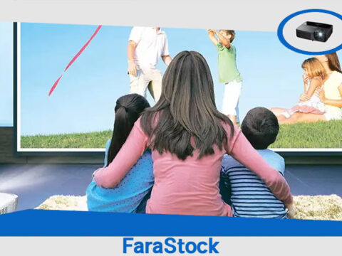استفاده از ویدئو پروژکتور بجای تلویزیون