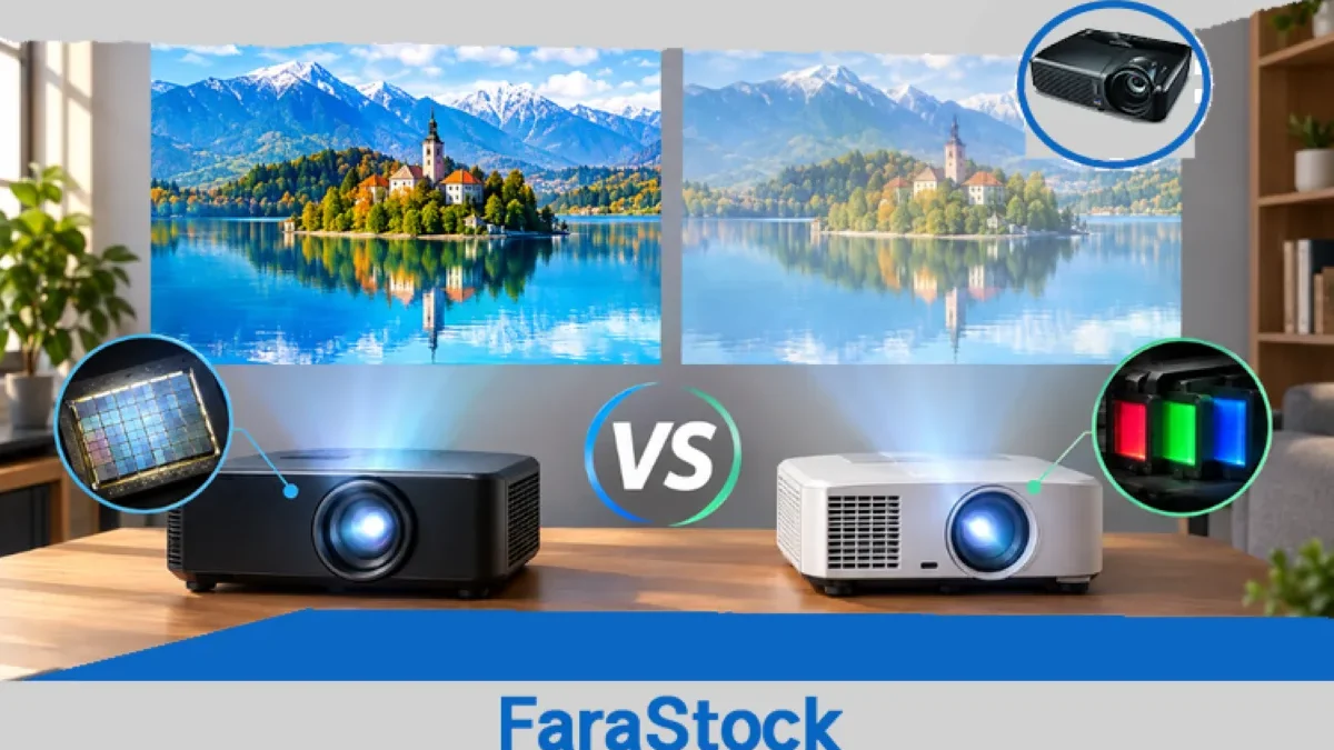 مقایسه بین دو فناوری ویدئو پروژکتور